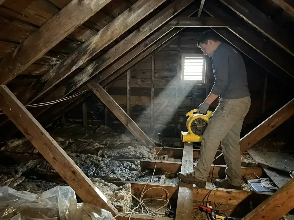 attic-water-damage-drying-proc-007 — frequently asked questions, Emergency Water Extraction & 24/7 Flood Response in Salado,…